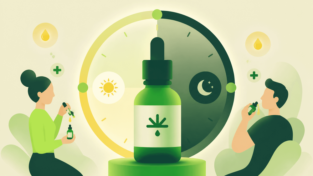 Qual é o melhor horário para tomar CBD?