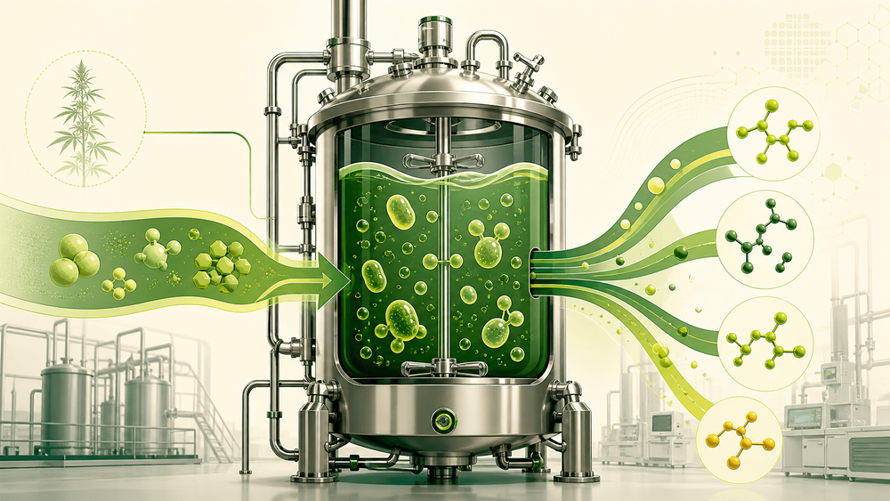 Canabinoides por fermentação: entenda a produção sem cultivo de cannabis