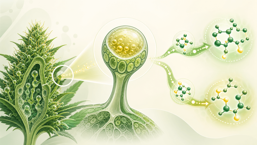Biossíntese dos canabinoides: como a planta produz CBD e THC?