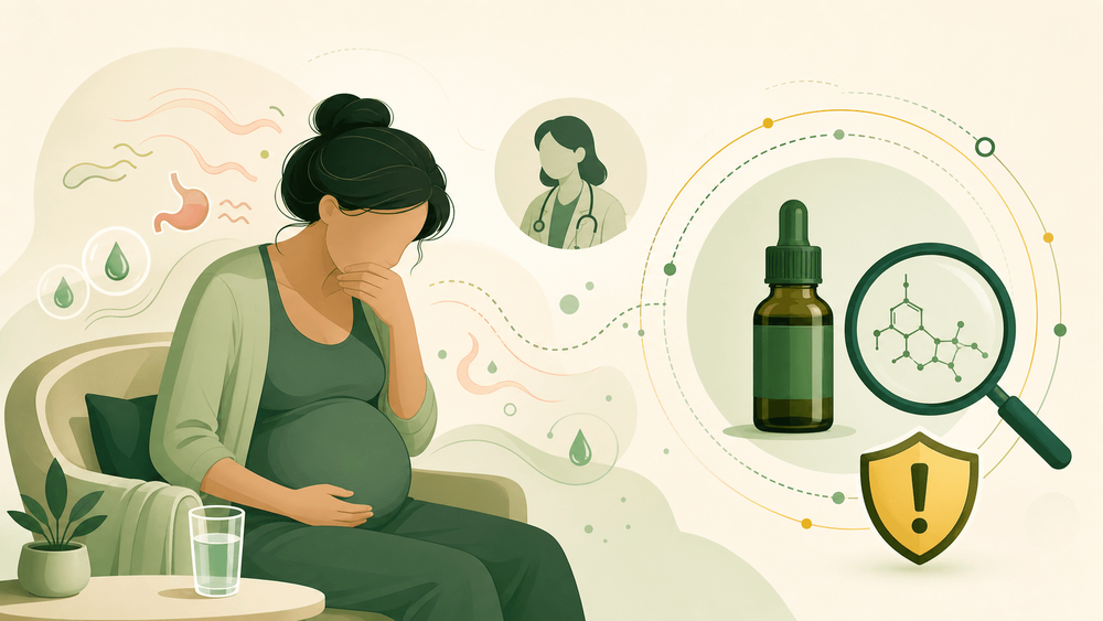 Cannabis medicinal para hiperêmese gravídica