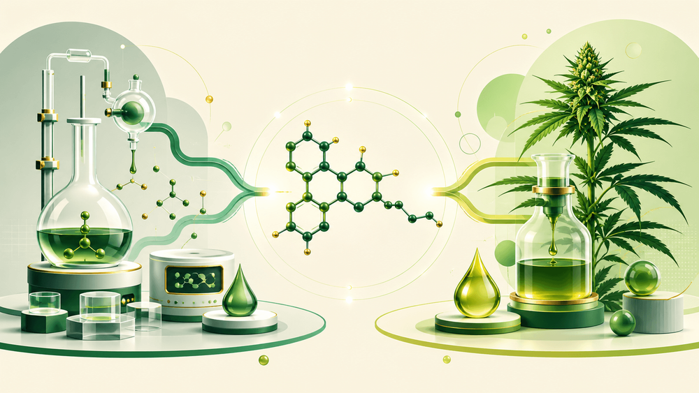 Diferença entre CBD Sintético e CBD Natural